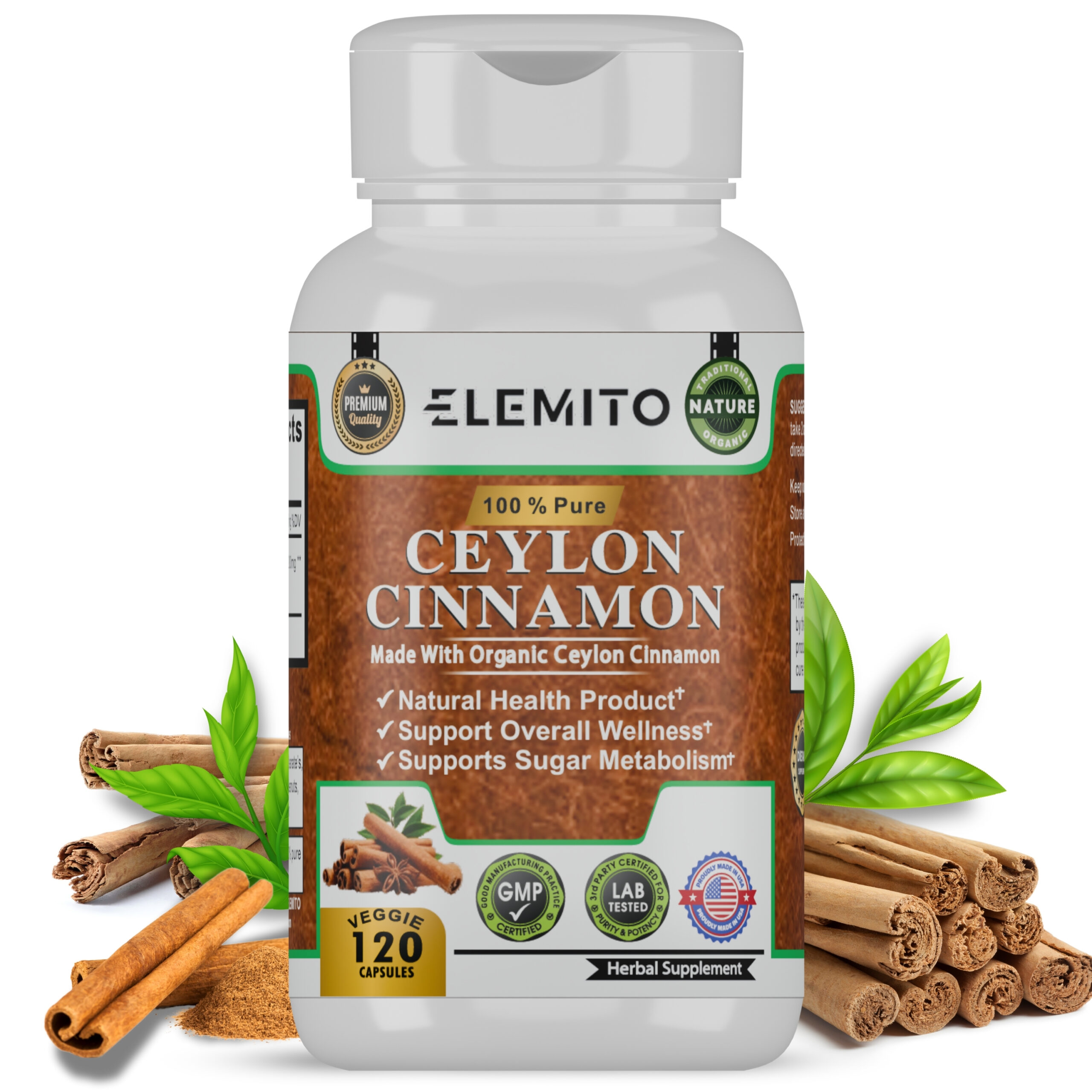 ELEMITO Ceylon Cinnamon 120 (1)